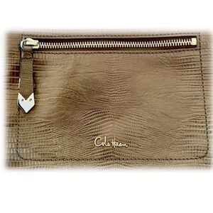 Fabulous Cole Haan Bronze/Gold Metallic Crossbody Handbag
